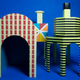 Rifùgiati toy houses by Talking Hands.
